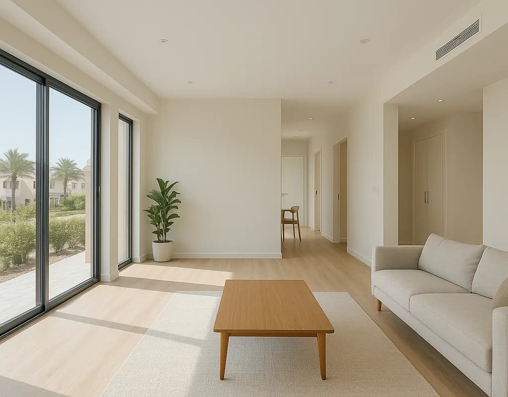 Villa Interior Painting & Flooring