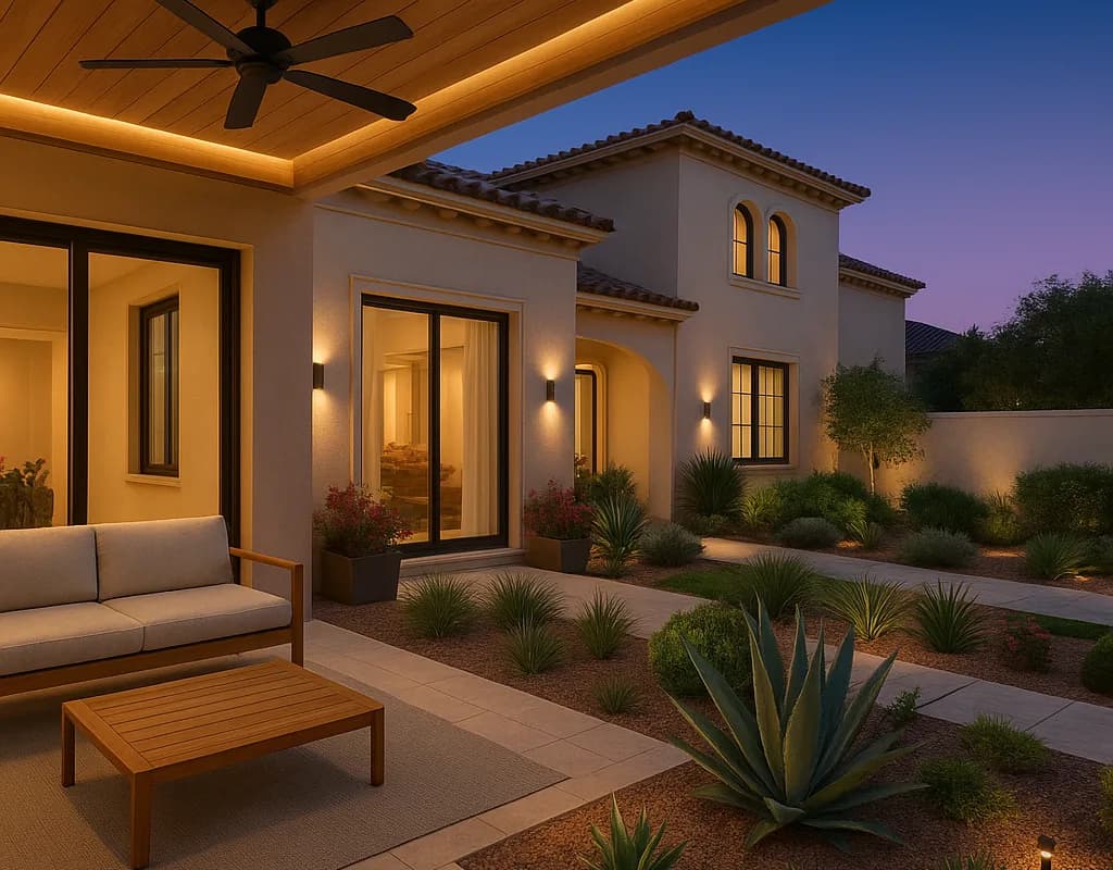 Villa Exterior & Landscaping